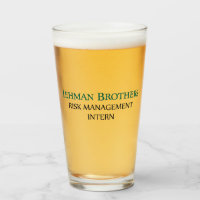 Lehman Brothers Risk Management Intern Mugs