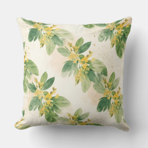 Lehua Mamo Glow – Hawaiian Nature Wonder Cushion