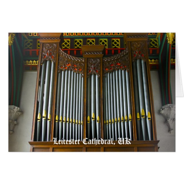 Leicester Cathedral organ (Front Horizontal)