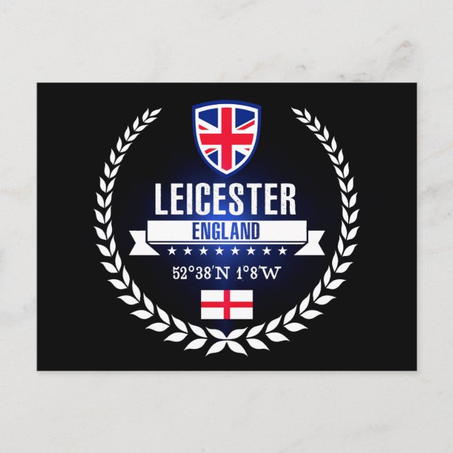 Leicester Postcard (Front)