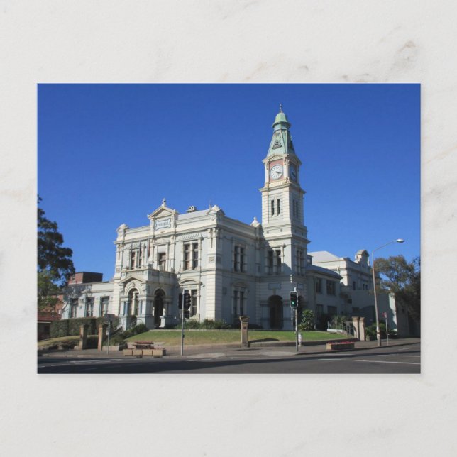Leichardt Town Hall Postcard (Front)