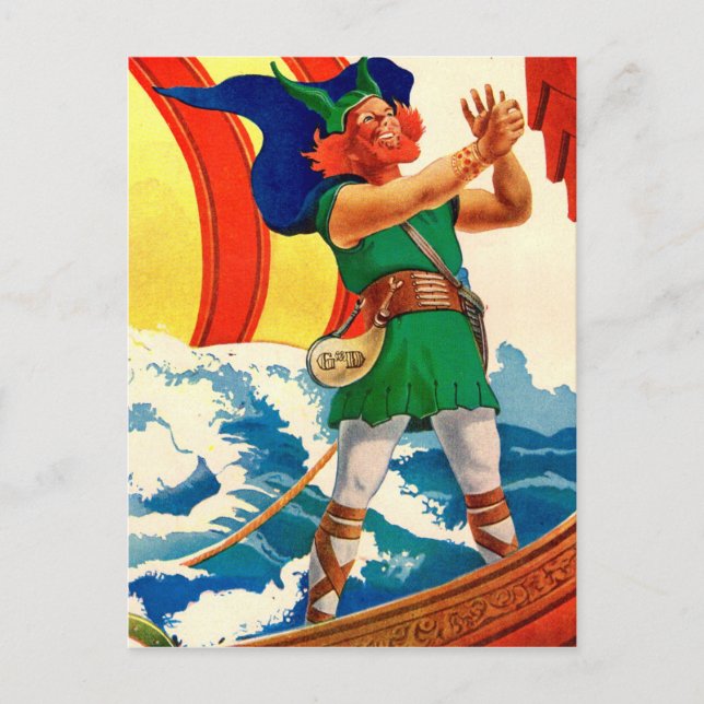 Leif Ericson Postcard (Front)