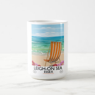 Leigh-on-Sea Essex seaside poster Coffee Mug