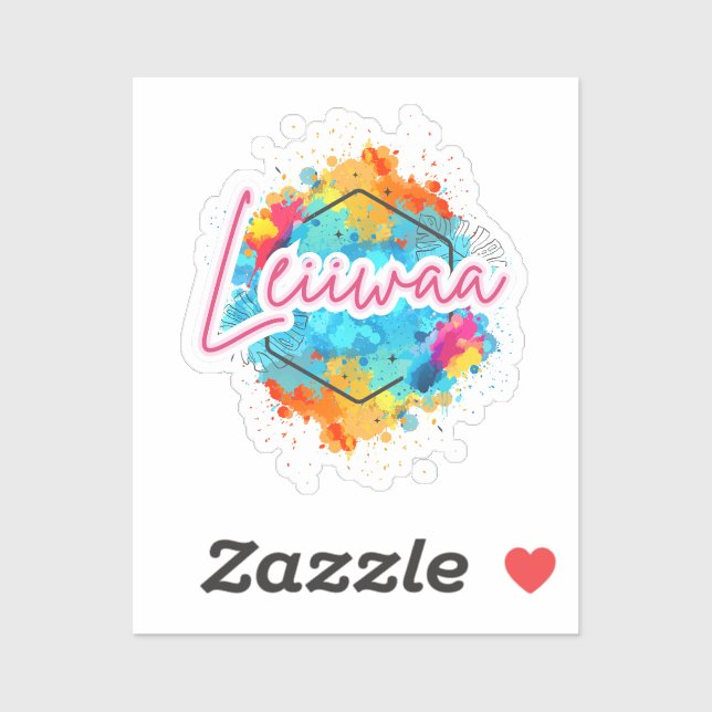 LEIIWAA – Island Girl Power Stickers (Sheet)
