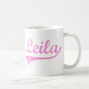 Leila Classic Style Name Coffee Mug