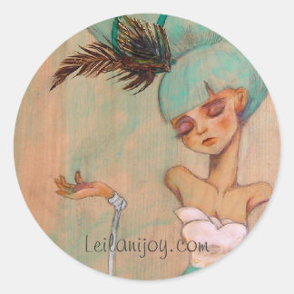 Leilanijoy.com Classic Round Sticker