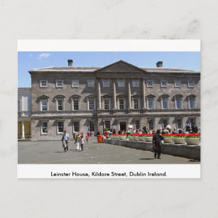Leinster House, Kildare St. Dublin City, Ireland Postcard