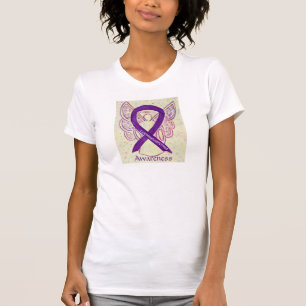 Leiomyosarcoma Awareness Ribbon Angel Shirt