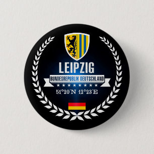 Leipzig 6 Cm Round Badge