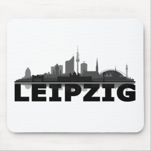 Leipzig City Skyline Mousepad