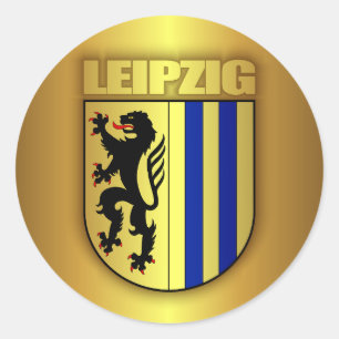 Leipzig Classic Round Sticker