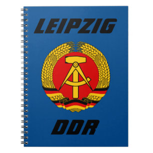 Leipzig, DDR - East Germany Notebook