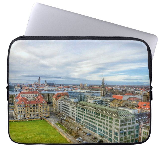 Leipzig, Germany Laptop Sleeve (Front)
