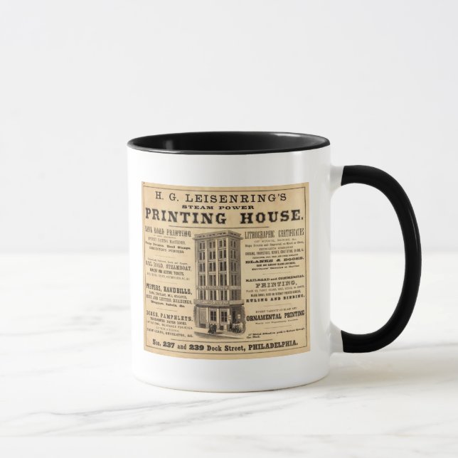 Leisenring's Printing House Mug (Right)