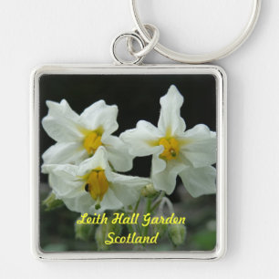 Leith Hall Garden Flower Key Chain