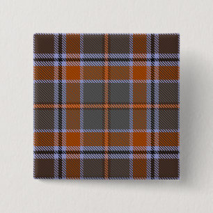 Leitrim County Irish Tartan 15 Cm Square Badge