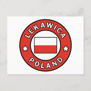 Lekawica Poland Postcard