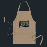 Lekker! Apron<br><div class="desc">Lekker! Apron for South African chefs,  cooks and braais!</div>
