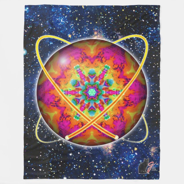 Lektron Orbz Fleece Blanket (Front)