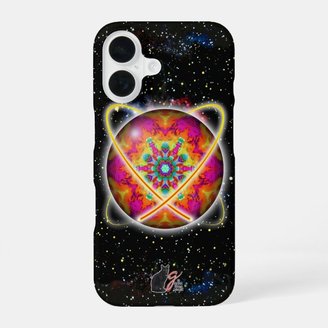 Lektron Orbz iPhone 16 Case (Back)