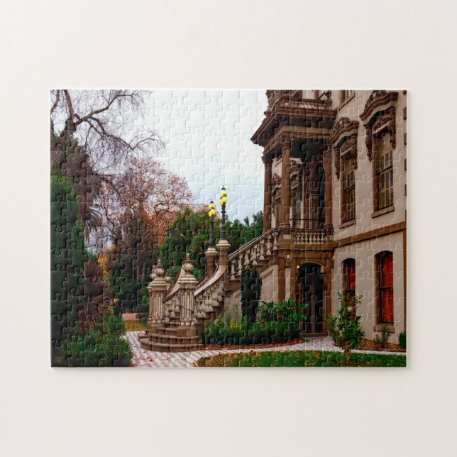 Leland Stanford Mansion California. Jigsaw Puzzle (Horizontal)