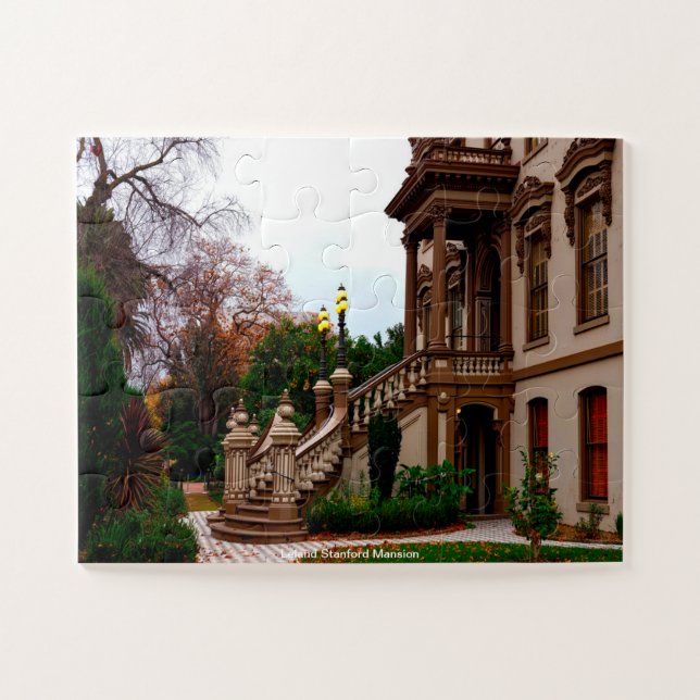 Leland Stanford Mansion Jigsaw Puzzle (Horizontal)