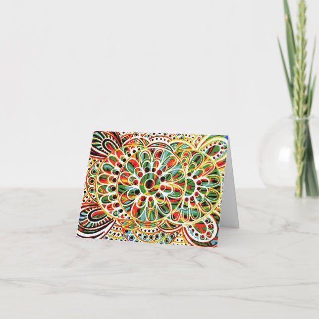 Leliza Designs Blank Note Card (Front)