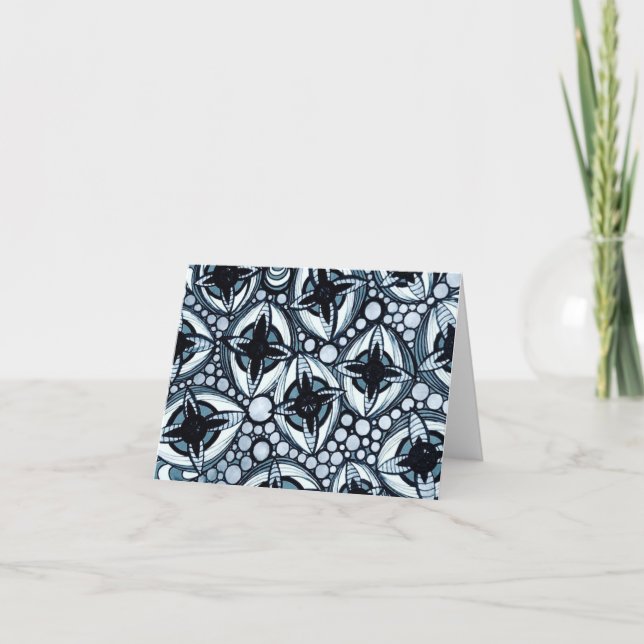 Leliza Designs Blank Note Card (Front)