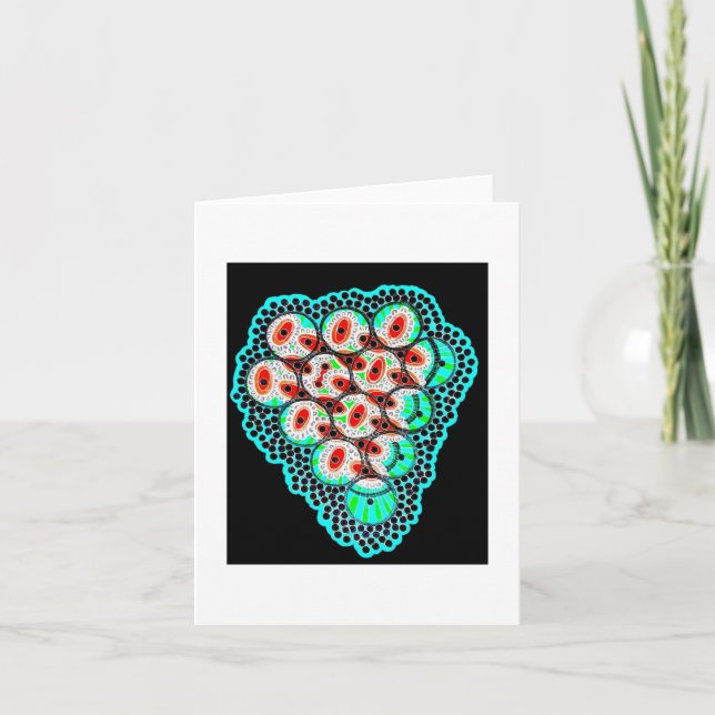 Leliza Designs Blank Note Card (Front)