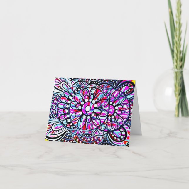 Leliza Designs Blank Note Card (Front)