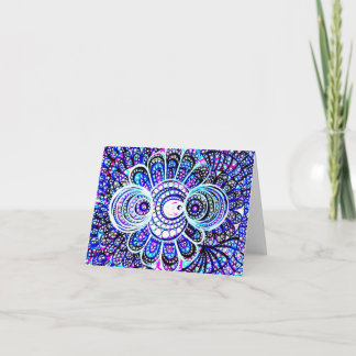 Leliza Designs Blank Note Card (Amber)
