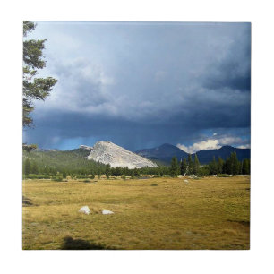 Lembert Dome in Tuolumne Meadows, Yosemite, CA Ceramic Tile