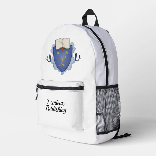 Lemieux Publishing Backpack (Back Corner Right)