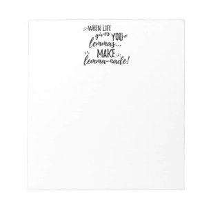 Lemma (Lemonade) Mathematics Linguistics Humour Notepad