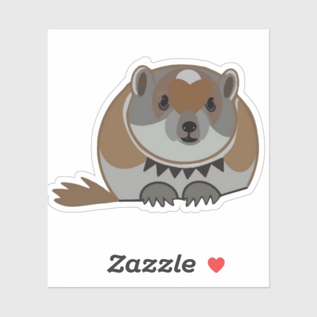 Lemming Lemming Lemming Custom-Cut Vinyl Sticker (Sheet)