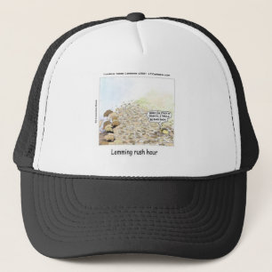 Lemmings Rush Hour Funny Trucker Hat