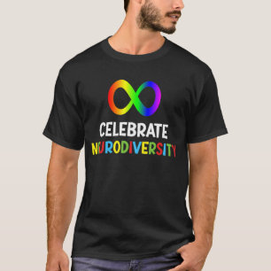 Lemniscate Celebrate Neurodiversity Puzzle T-Shirt