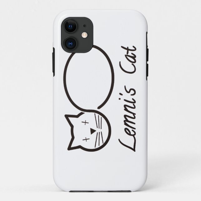 lemniscate le chat de lemni Case-Mate iPhone case (Back)