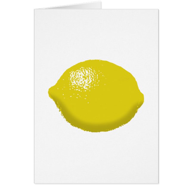 Lemon: (Front)