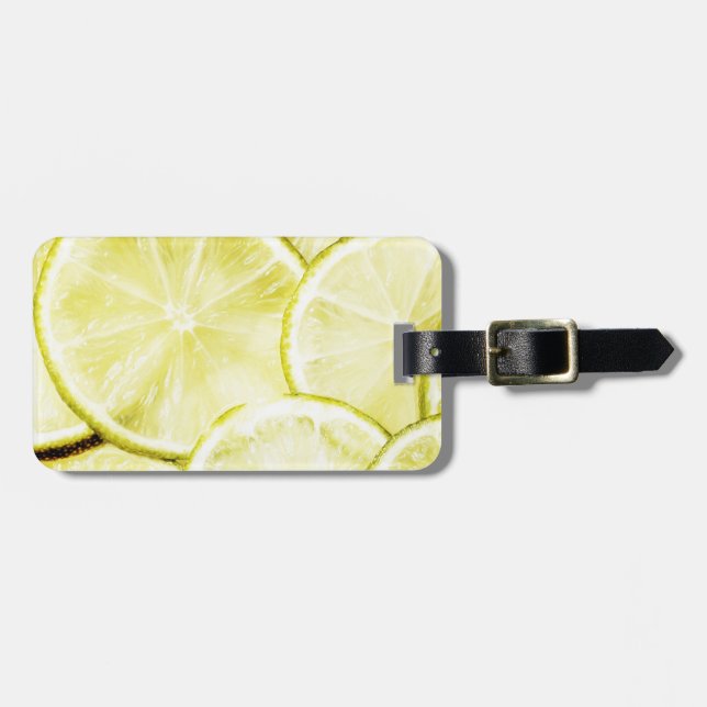Lemon 2 luggage tag (Front Horizontal)