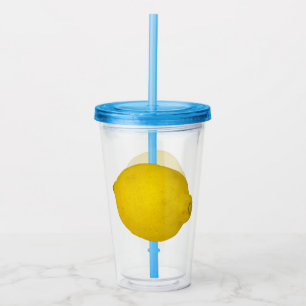 Lemon Acrylic Tumbler