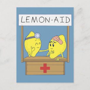 Lemon Aid Postcard