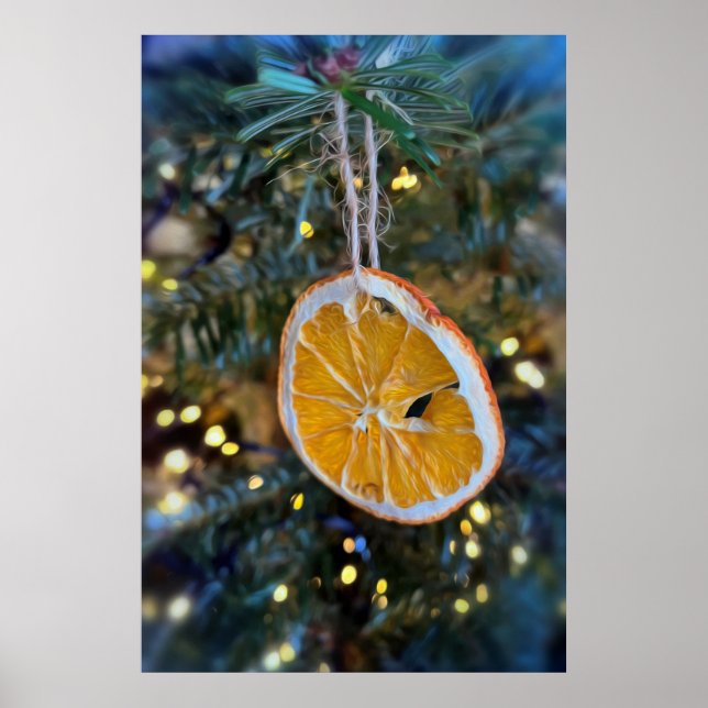 Lemon and glitter poster (Front)