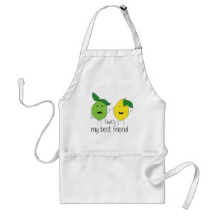 Lemon and Lime Best Friends Standard Apron