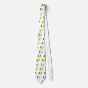 Lemon and Lime Best Friends Tie