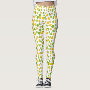 Lemon and Lime Pattern Leggings