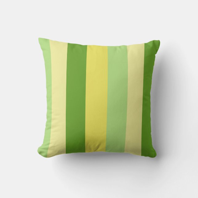Lemon and Lime Throw Pillow (Front)