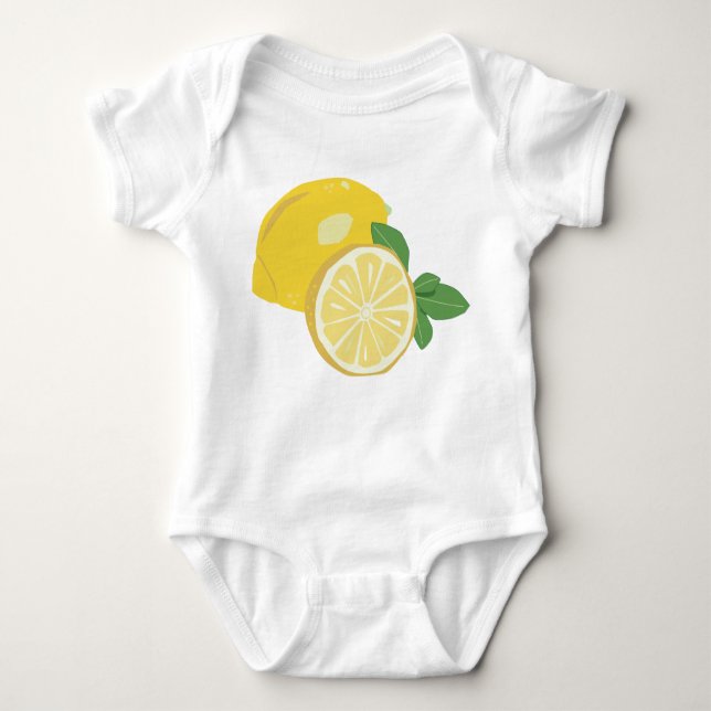 Lemon Baby Bodysuit (Front)