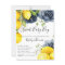 Lemon Baby Shower Invitation for Baby Boy