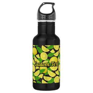 Lemon Background 532 Ml Water Bottle